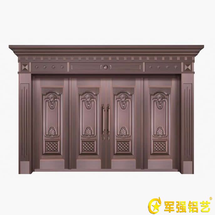 豪華四開純銅大門